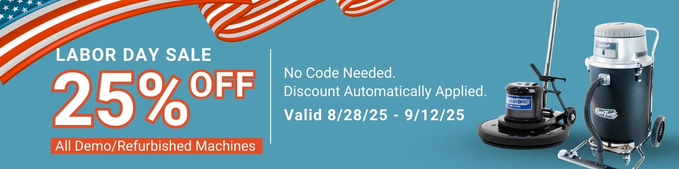 Labor Day Sale. 25% of RefurbsihedMachines. Ends 9/12/2025.