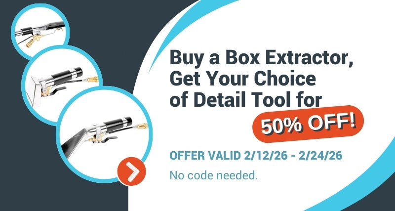 Buy a Box Extractor and get choice of detail tool for 50% off. Ends 02/24/26