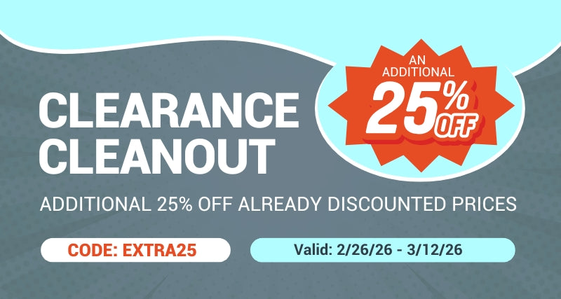 Clearance Cleanout! 25% Clearance items class=