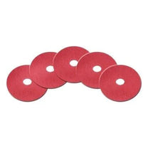 14" Red Light Duty Floor Buffing Pads - Case of 5 Thumbnail