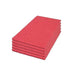 14" x 28" Red Floor Buffing & Scrubbing Pads - Case of 5 Thumbnail