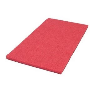CleanFreak® 14" x 28" Red Floor Buffing Pad Thumbnail