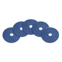 CleanFreak® 17" Round Blue Floor Scrubbing Pads - Case of 5 Thumbnail
