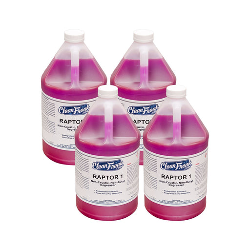 CleanFreak® 'Raptor 1' Non-Caustic Non-Butyl Degreaser (1 Gallon Bottles) - Case of 4