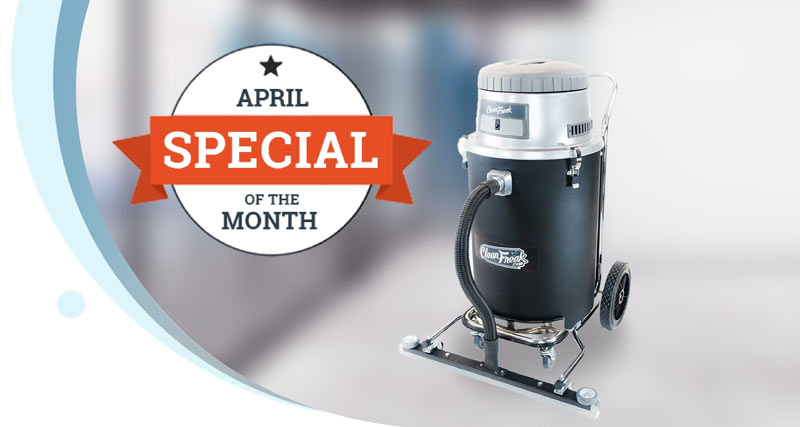 April Special of the Month: CleanFreak Wet Dry Vacuum
