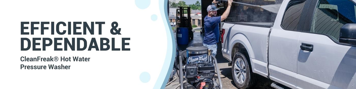 Efficient & Dependable: CleanFreak@ Hot Water Pressure Washer