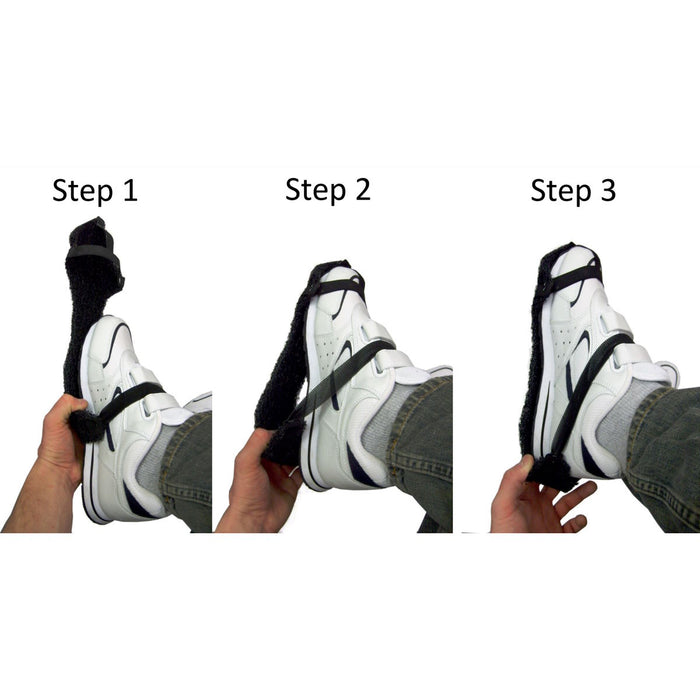 How To Steps on Putting on the Paws Floor Stripping Shoes Thumbnail