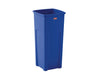 Rubbermaid® Untouchable® 23 Gallon Square Recycling Bin - Blue