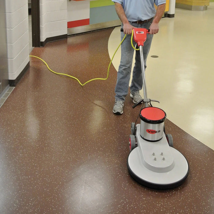 Viper 1500 RPM High Speed Floor Burnisher in Use Thumbnail