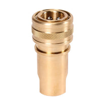 1/4 inch Female Brass Quick Disconnect Fitting Thumbnail