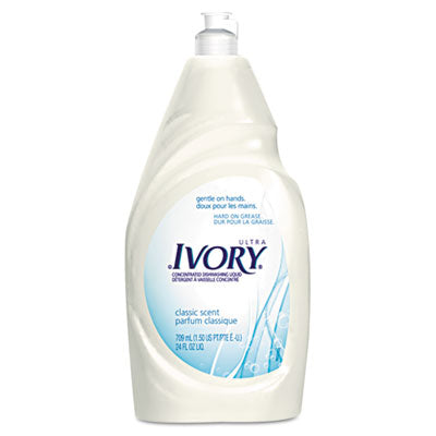 Ivory® Classic Scent Concentrated Dishwashing Liquid (24 oz Bottles) - Case of 10