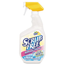 Scrub Free® Bathroom Cleaner w/ OxiClean® Soap Scum Fighters (32 oz Spray Bottles) - Case of 8