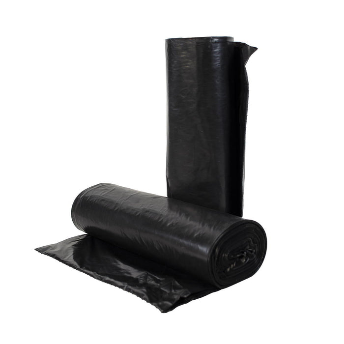 2 Rolls of Sak-It™ 33 Gallon Black Low Density Coreless Trash Can Bags Thumbnail
