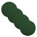20" Green Extreme Grout Scrubbing Turf Pads for Floor Buffers - Case of 4 Thumbnail