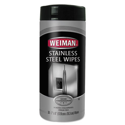 Stainless Steel Wipes, 7 X 8, 30/canister Thumbnail