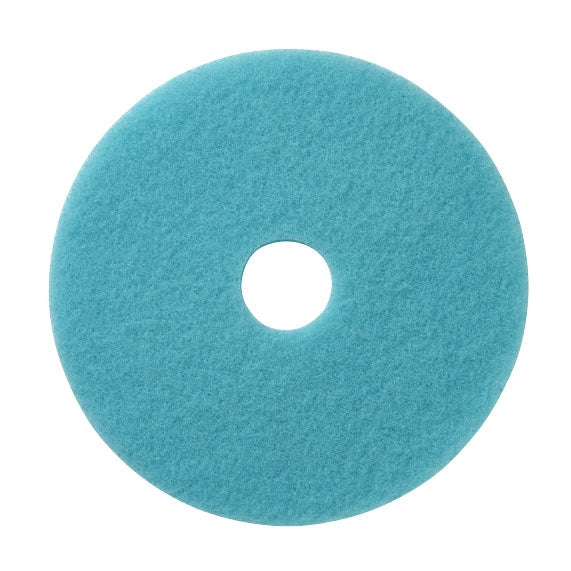 21 inch Round Blue Luster Lite Super Soft Floor Polishing Pad Thumbnail