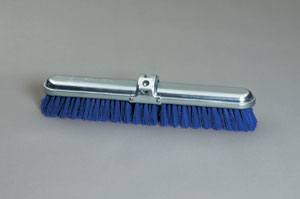 Milwaukee Dustless 14" Blue Stiff Polypropylene Deck Scrub Brush (#235-141) Thumbnail