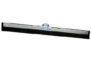Milwaukee Dustless 24" Straight Moss Rubber Double Bladed Push Floor Squeegee w/ Steel Housing (#625242)