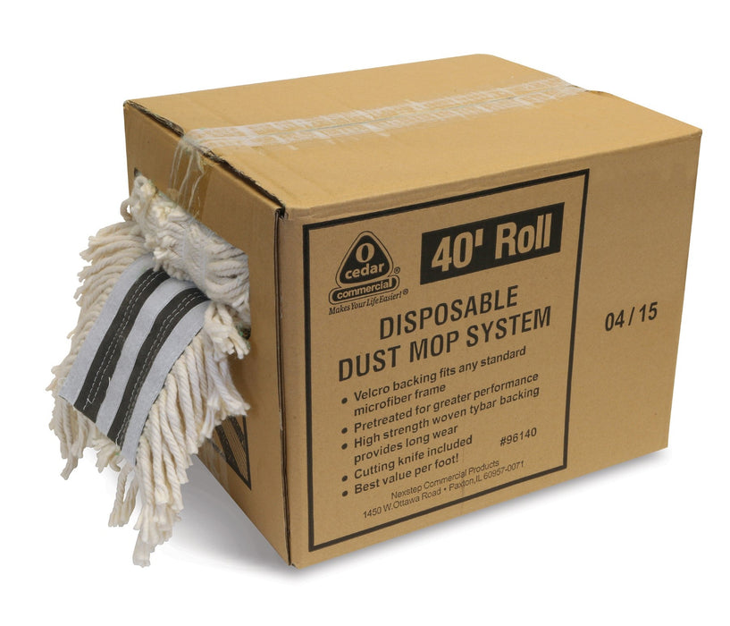40' Roll of Disposable Dust Mops - Cut to Length Thumbnail