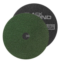 Black Diamond Green Concrete Prep Pads - 3000 Grit - Round (12" - 28") - Case of 2 Thumbnail