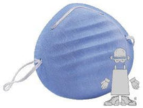 Blue Medical Cone Face Mask