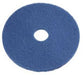 16 inch Blue Floor Cleaning Pad w/ Removable Center Hole Thumbnail