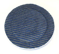 20 inch Microfiber Carpet Scrubbing Bonnet with Agitation Stripes Thumbnail