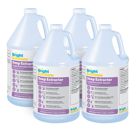 Bright Solutions® ‘Deep Extractor’ Carpet Extraction Cleaner - Case of 4 Gallons Thumbnail