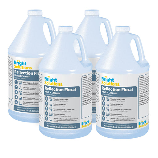 Bright Solutions® 'Reflection Floral' Neutral Cleaner (1 Gallon Bottles) - Case of 4 Thumbnail