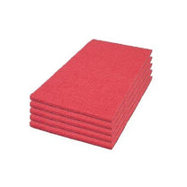 Case of 12 x 18 inch Red Floor Buffing & Spacer Pads (5 Pads per Case) Thumbnail