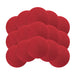 6.5" Red Baseboard & Floor Buffing Pads - Case of 15 Thumbnail