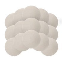 6.5" White Floor Buffing Pads - Case of 15 Thumbnail