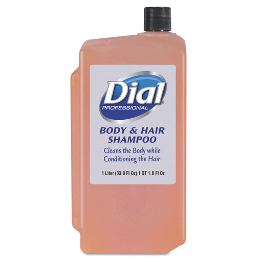 Dial® Professional Body & Hair Shampoo (1000 ml Refill Bottles) - Case of 8 Thumbnail