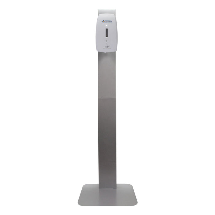 48 inch Tall Stand with a Touch Free Hand Sanitizer Dispensers