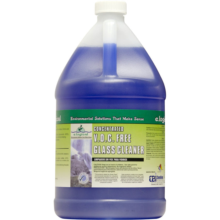 e.logical Concentrated V.O.C. Free Glass Cleaner (1 Gallon Bottles) - Case of 2 Thumbnail