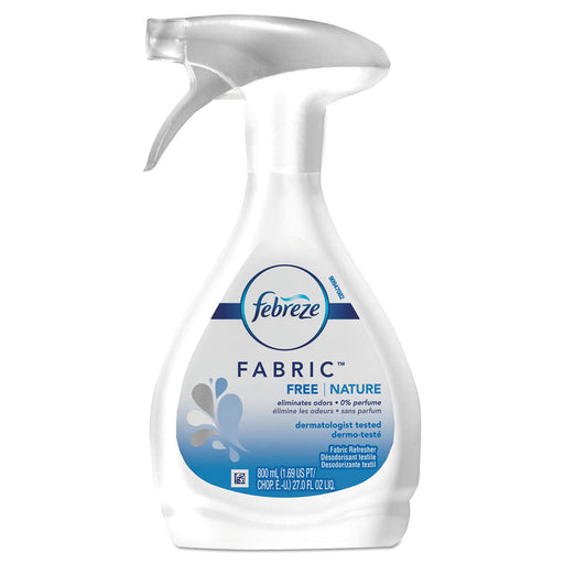 Febreze® Fabric™ Free Nature Fabric Refresher & Odor Eliminator (27 oz. Spray Bottles) - Case of 4