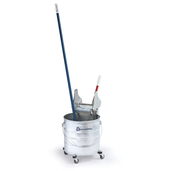 Floor-Prince® Mop Wringer on a Galvanized  Bucket
