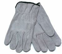Safety Zone® Cow Grain Split Leather Gloves (S, M, L & XL Available) - Case of 120 Pairs Thumbnail
