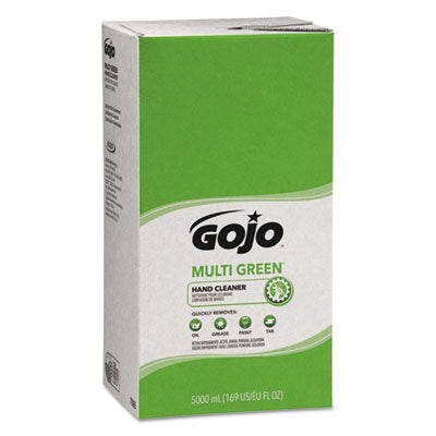 Multi Green Hand Cleaner Refill, 5000ml, Citrus Scent, Green, 2/carton