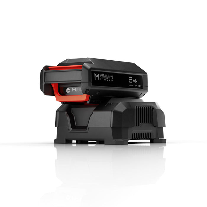 M-PWR 40V 6AH Fast Charger for Hoover MPWR Vacuum Batteries in Use