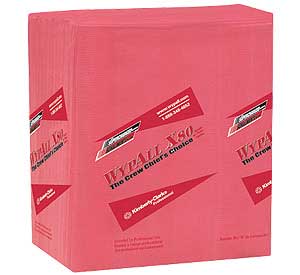 KC WypAll® X80 Red Disposable Towels (#41029) 