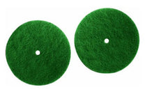 Green Floor Scrubbing Pads (#45-0104-5) for Koblenz P4000 Scrubber - Pack of 2