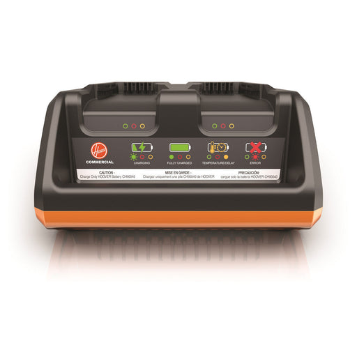 MPWR™ 40V 9AH Dual Bay Battery Charger (#CH90002) for the Hoover® Hushtone™ 6Q Cordless Backpack Vacuum Thumbnail