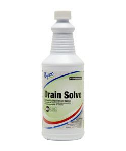 Nyco® #NL013-Q12 'Drain Solve' Liquid Drain Opener (32 oz Bottles) - Case of 12 Thumbnail