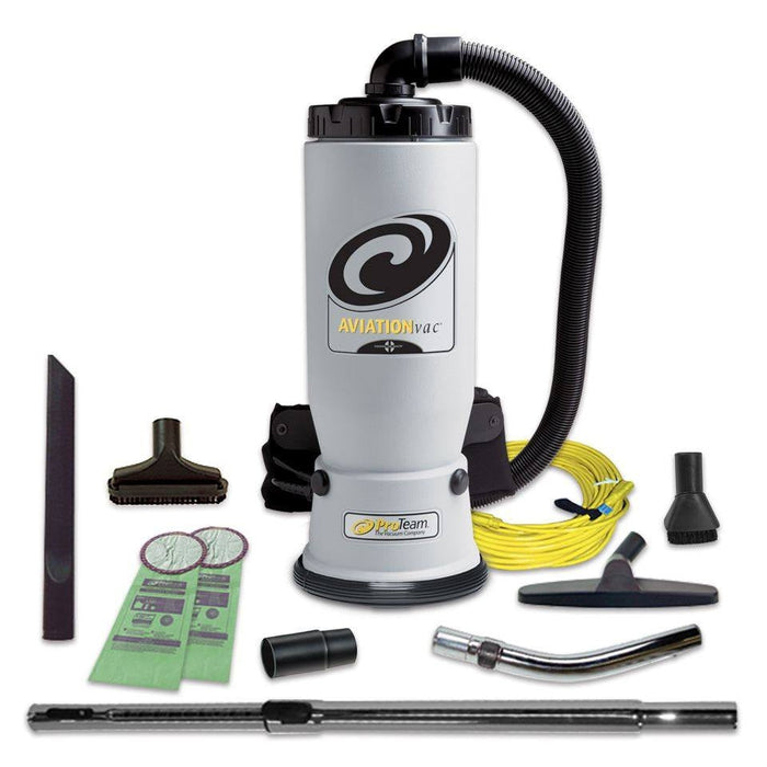 ProTeam® AviationVac® Backpack Vacuum with Included Tool Kit & Bags Thumbnail