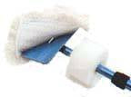 Geerpres® Wall-Mate Microfiber 4" x 7" Wall Washing Mop Head Kit (#5011B) - 8 Piece Set