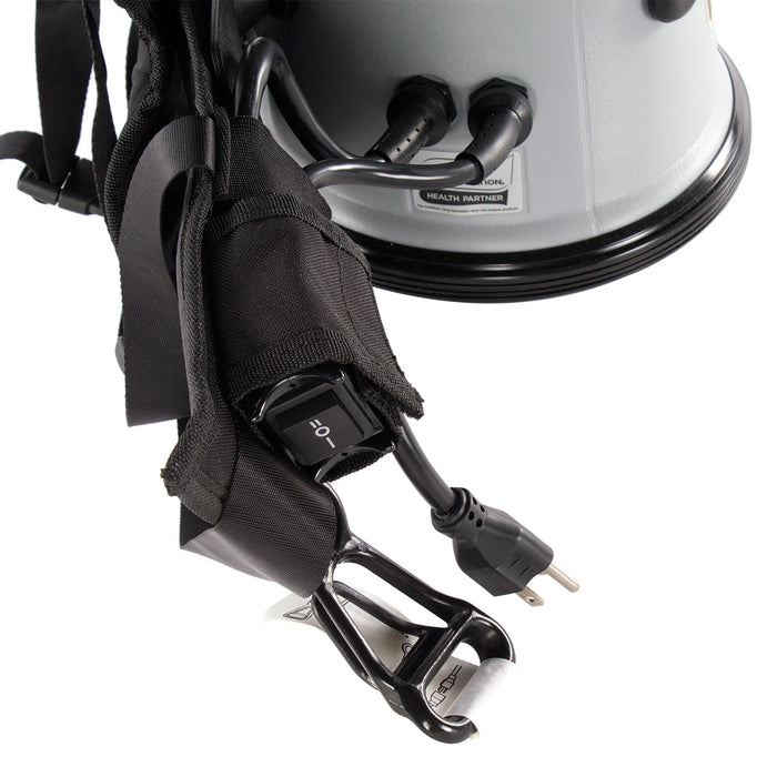 ProTeam Quiet Pro HEPA Backpack Vacuum - cords