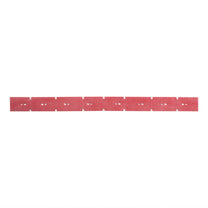 Front Slotted Squeegee Blade (#MPVR05953) for the IPC Eagle CT30 Auto Scrubber - Red Linatex Thumbnail