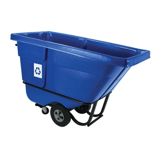 Rubbermaid® Recycling 1/2 Cubic Yard Tilt Truck (850 lb. Capacity) - Blue Thumbnail