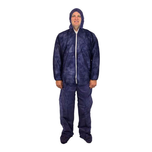 Safety Zone® (#DCBF) Blue Coverall Protective Suits Thumbnail